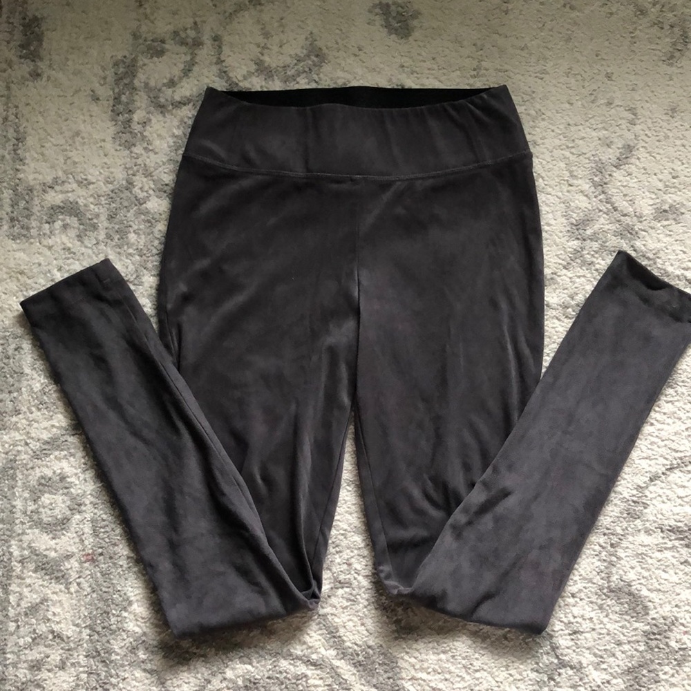 INC faux suede leggings - size 4